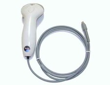 Metrologic White MS9520 Automatic Barcode Scanner + 6ft PS2 Cable TESTED picture