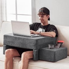 Comehealthy Lap Desk Pillow for Laptop, Large Reading Pillow for Adult, Arm Rest picture