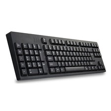 109 Keys Left Handed Keyboard with Number Pad Left Handed Dual USB Ports N4Z9 picture