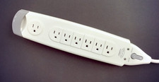Belkin F9H710-12 12Ft Corded 7 Outlets SurgeMaster 1045J Power Protector White picture