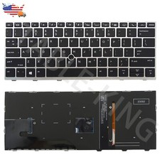US Backlit Keyboard w/Pointer for HP EliteBook 830 G5 G6/836 G5/730 G5/735 G5 G6 picture