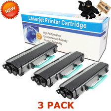 3 PK E360H11A Toner For Lexmark e360dn e460dn e462dtn e260d 9K Pages OEM Quality picture