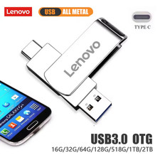 Lenovo USB 3.2 512GB OTG Flash Drive USB-C Type-C Metal Memory Stick Pen Drive picture