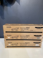 Xerox Phaser 6360 TonerCartridge Black Yellow Magenta 106R01217 1216 1215 OEMNEW picture