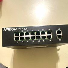 N-TRON 716TX 16-Port 100Mbps Unmanaged Fast Ethernet Rack Switch 700 Series picture