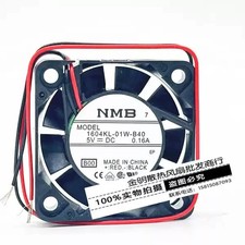 NMB 4010  1604KL-01W-B40 5V 0.16A 4CM 2-wire high-airflow cooling fan picture