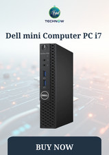 Dell mini Computer PC i7 up to 32GB RAM 2TB SSD 22