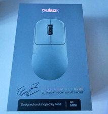 Pulsar VALORANT TenZ 2.0 Edition Wireless Gaming Mouse Misty Blue Mini New picture