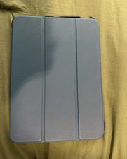 MoKo Blue Folding Folio Case Cover with Stand for Apple iPad A16 11 inch picture
