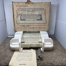 Vintage Radio Shack Tandy TRS-80 Color Computer 2 CoCo 2 16k Ram Working picture