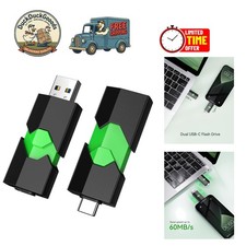 Compact 64GB USB Dual Memory Stick: High-Speed USB 3.0 & Type-C for All Devices picture