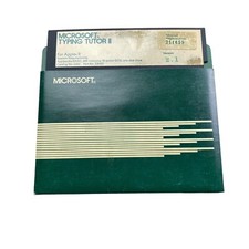 Microsoft Typing Tutor II Apple II 5.25