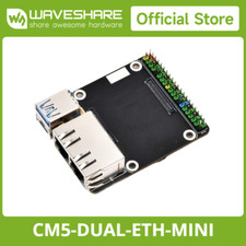 Waveshare Mini Dual Gigabit Ethernet Base Board Mini-Computer Kit  for Pi CM5 picture