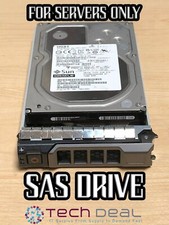 4TB 7200RPM SAS Hard Drive 3.5'' FITS DELL SERVER T730 R510 R720 R710 R410 R710 picture