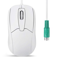 Perixx PERIMICE-209P PS/2 Wired Mouse 1000 DPI 3-Button White Japan Import picture
