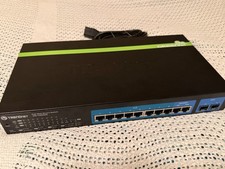 TRENDnet 10-Port PoE Web Smart Switch TPE-1020WS 2x Gigabit, 2x SFP picture