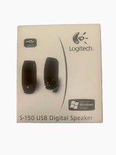 Digital Computer Phone Speaker System Logitech S150 USB Black For Mac & PC. NOB picture