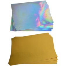 50pc Hot Gold + 50pc Magic Color A3 UV DTF Film A Only Film A for UV DTF Printer picture