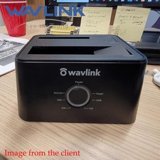USB A/C to SATA SSD HHD Enclosure External Hard Drive Dock Station for 2.5/3.5in picture