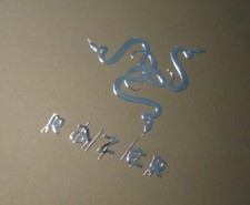 RAZER Label / Aufkleber / Sticker / Badge / Logo 26mm x 35mm [186] picture