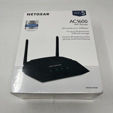New NETGEAR R6260-100NAS AC1600 Dual-Band Smart Wi-Fi 5 Router 1600mbps Sealed picture