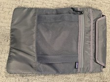 Patagonia Refugio Lap Top Sleeve Grey/Gray with Zip-Mesh Pocket picture