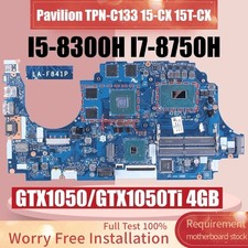 LA-F841P For HP Pavilion TPN-C133 15-CX  Motherboard i5 I7 GTX1050 GTX1050Ti picture