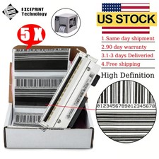 ✅ 5pcs Printhead for Zebra S4M 203dpi Thermal Barcode Label Printer G41400M US ✅ picture