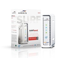 ARRIS SB6190 SURFboard Gigabit+ DOCSIS 3.0 32x8 Cable Modem SB6190 in White picture