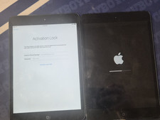 2x Apple iPad Mini 1st Gen (A1432) Black-16 GB iOS 9.3.5 -For Parts only * READ picture