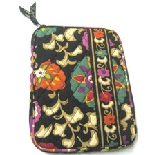 Vera Bradley Floral iPad Tablet eReader Sleeve Case Zip Cover Quilted picture