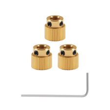 Brass Extruder Wheel Gear 40 Teeth Drive 3D Printer 3 Pcs picture