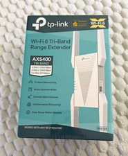TP-Link RE815X AX5400 WiFi 6 Tri-Band Range Extender Mesh NEW SEALED picture