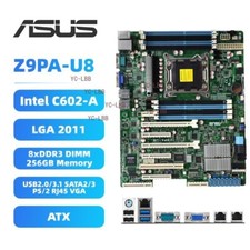 ASUS Z9PA-U8 Motherboard ATX Intel C602-A LGA2011 DDR3 SATA2/3 VGA RJ45 PS/2+I/O picture