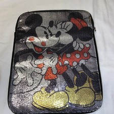 Disney park Mickey Minnie kissing table tablet sequence case preowned picture