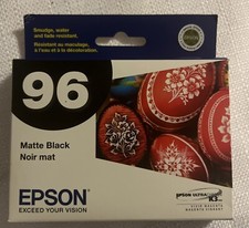 Sealed Genuine Epson 96 T096820 Matte Black Stylus R2880 EXPIRED 12/2012 picture