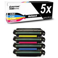 5x Eurotone Cartridge F HP Color Laserjet Enterprise M-750-n M-750-dn CP-5525-DN picture