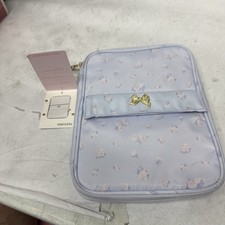 LoveShackFancy Yoobi Everblooming Rosettes Tech Organizer Whisper Blue SOLD OUT picture