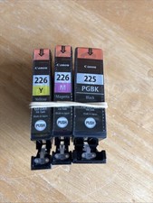 Genuine Canon PGI-225PGBK Black & CLI-226 Y/M Color Ink Cartridges  (READ) picture