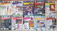 (10) Amiga World Magazines ©1994-95 for Commodore Amiga picture