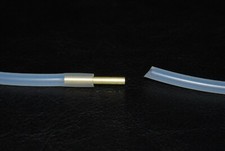 10x Brass Tube Connectors 2.5x20mm for Water & Solvent Ink Line & Air Pump picture