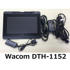 Wacom DTH-1152/K 10.1 Inch LCD Pen Tablet with AC Adapter Pen and 3-in-1 Cable picture
