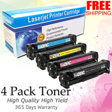 4 Pack CRG131 Color Toner Set For Canon 131 imageCLASS LBP7110Cw MF8280Cw MF8230 picture