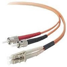 Belkin ST-LC Multimode Duplex Fiber Patch Cable F2F402L0-05M 5m picture