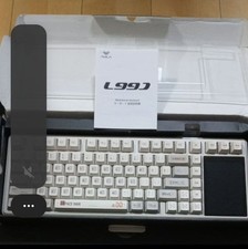 AULA L99J Mechanical Gaming Keyboard with Screen Beige Unused picture