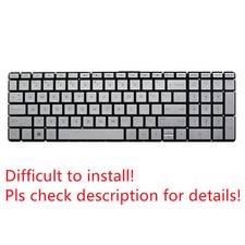 Original US Silver Non-Backlit Keyboard for HP 15-dy1036nr picture