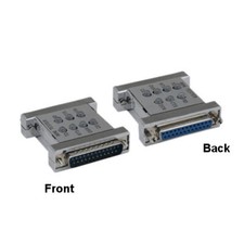 Kentek DB25 25 Pin Mini Tester Male/Female Troubleshoot/Diagnose Device RS-232 picture