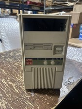 Vintage 386/486 Era Baby AT Computer Case With Floppy/PSU READ picture