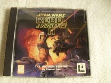 Rare Star Wars Rebel Assault II The Hidden Empire Pc Computer Video Game picture