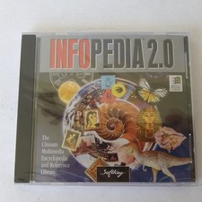 Infopedia 2.0 CD-ROM 1995 SoftKey Multimedia Encyclopedia for Windows 95/98 picture